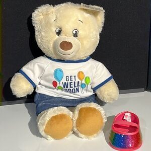 Build A Bear Get Well Soon Bear With Tags